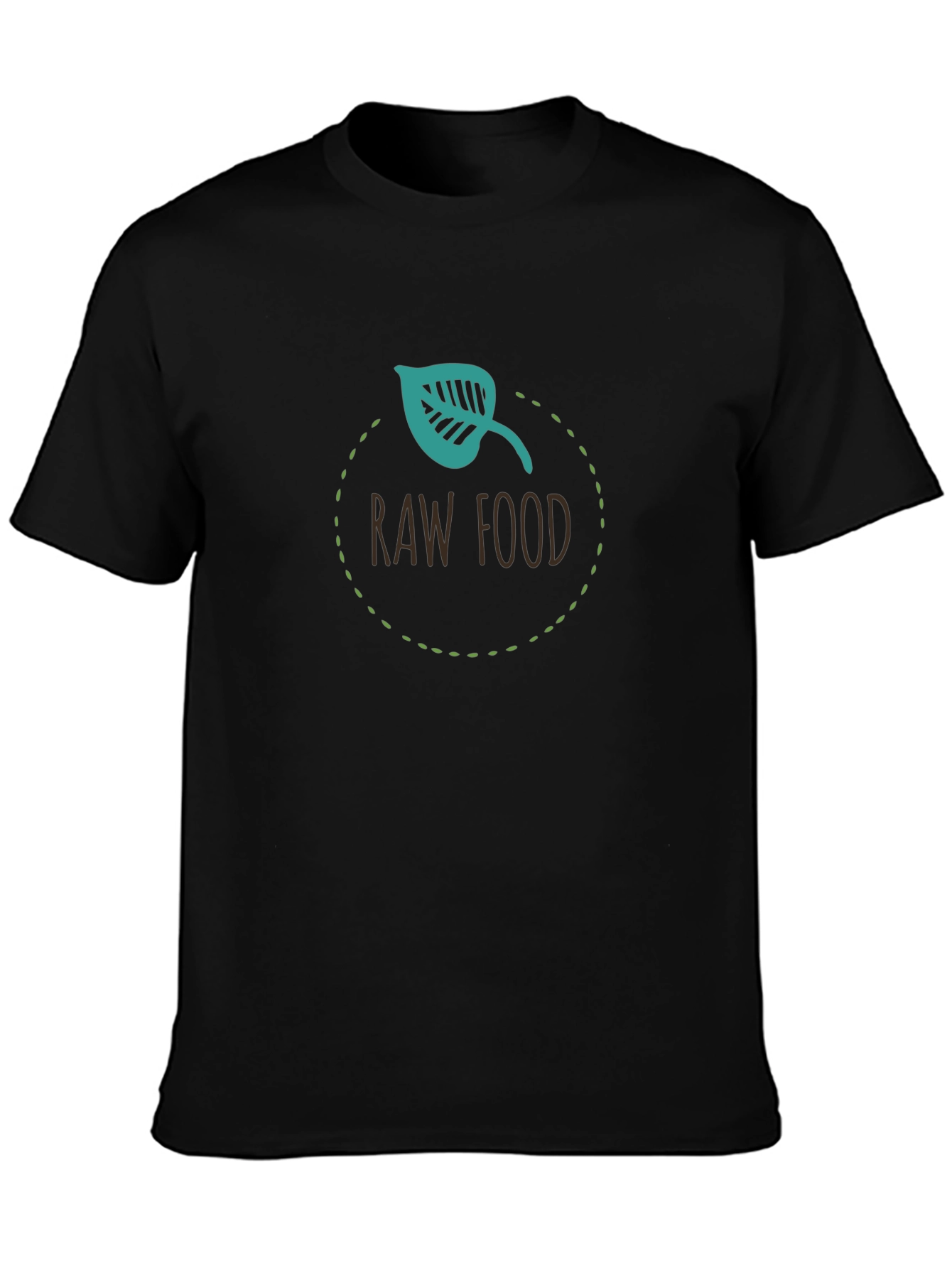 Raw Food Black T-Shirt