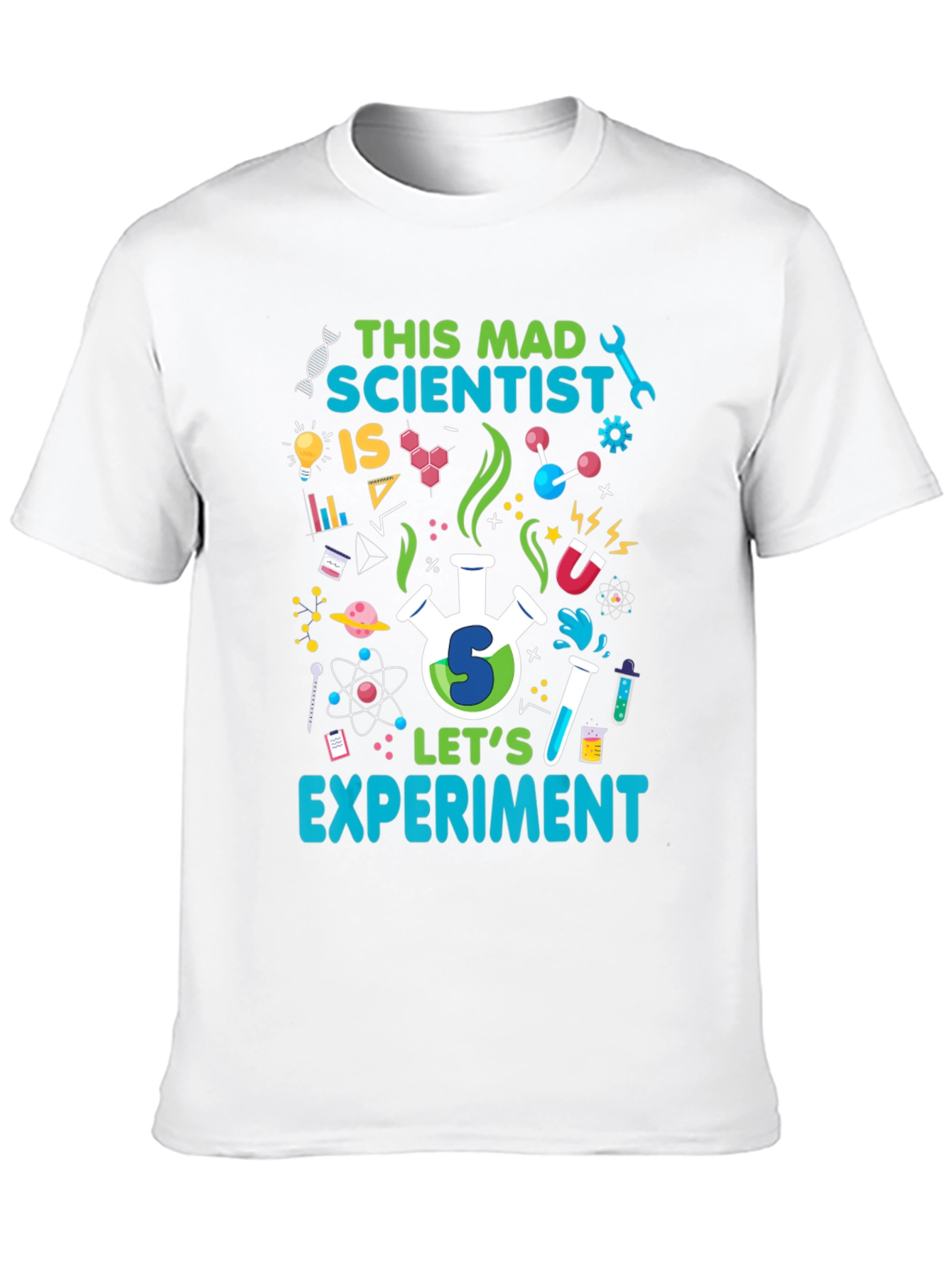Mad Scientist Experiment T-Shirt - Science Tee