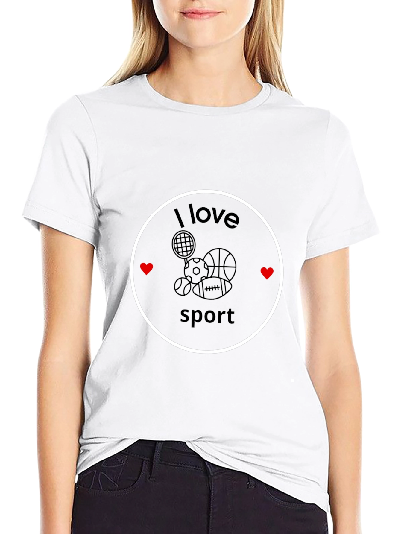I Love Sport T-Shirt - Stylish Graphic Tee