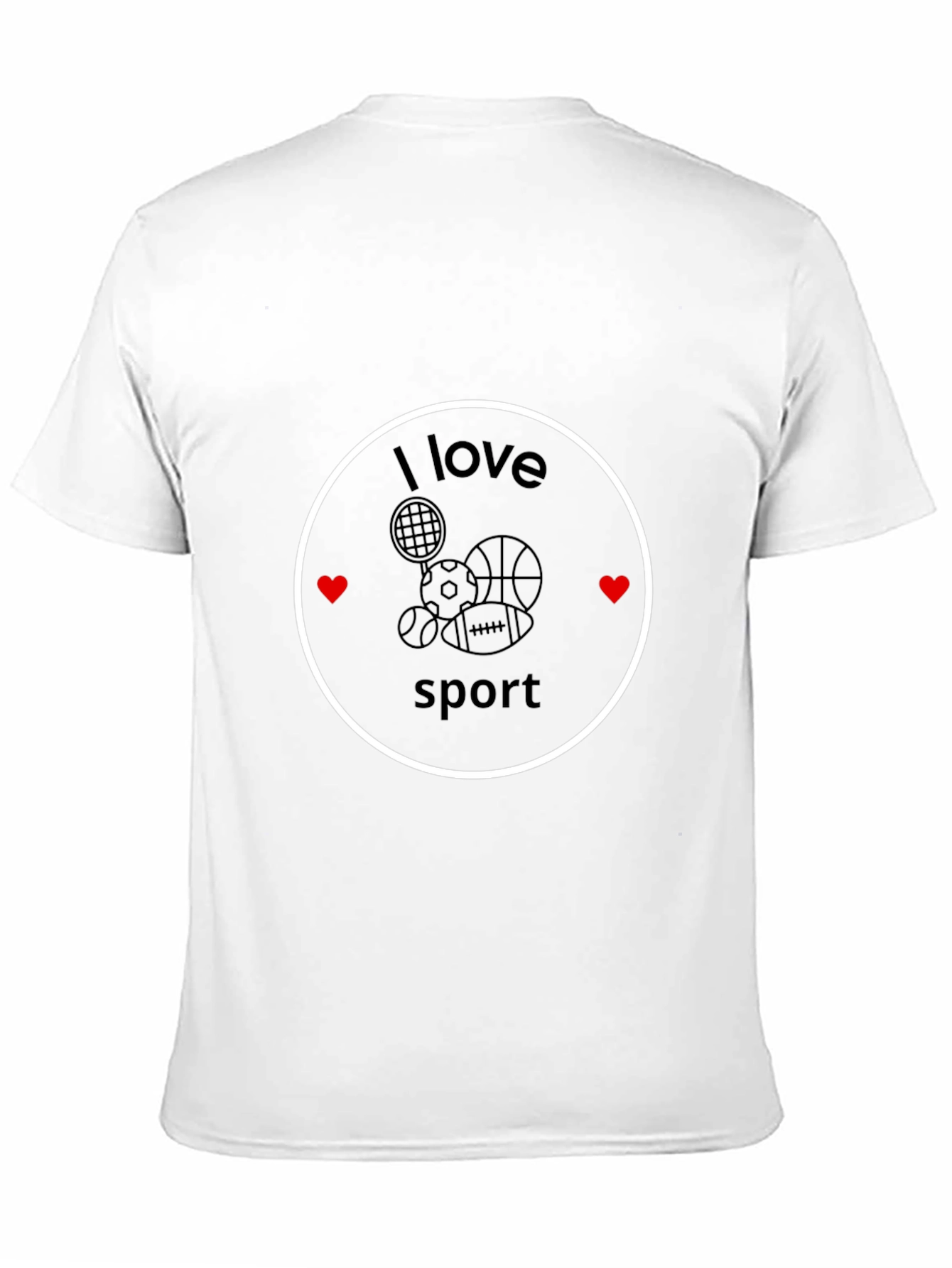 I Love Sport T-Shirt - Stylish Graphic Tee