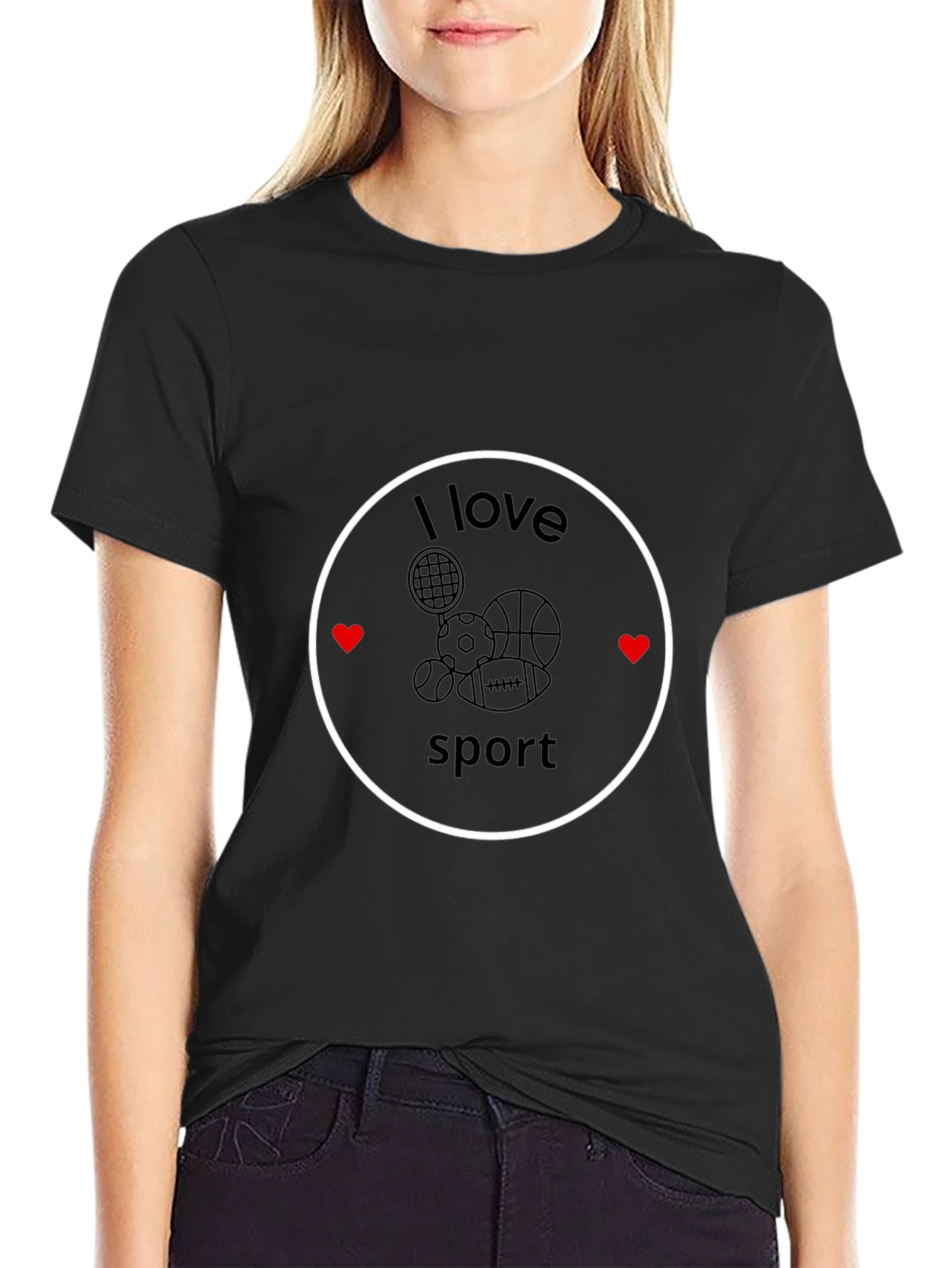 I Love Sport T-Shirt - Stylish Graphic Tee