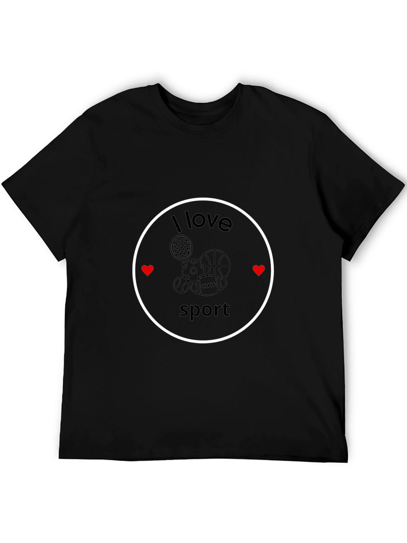 I Love Sport T-Shirt - Stylish Graphic Tee