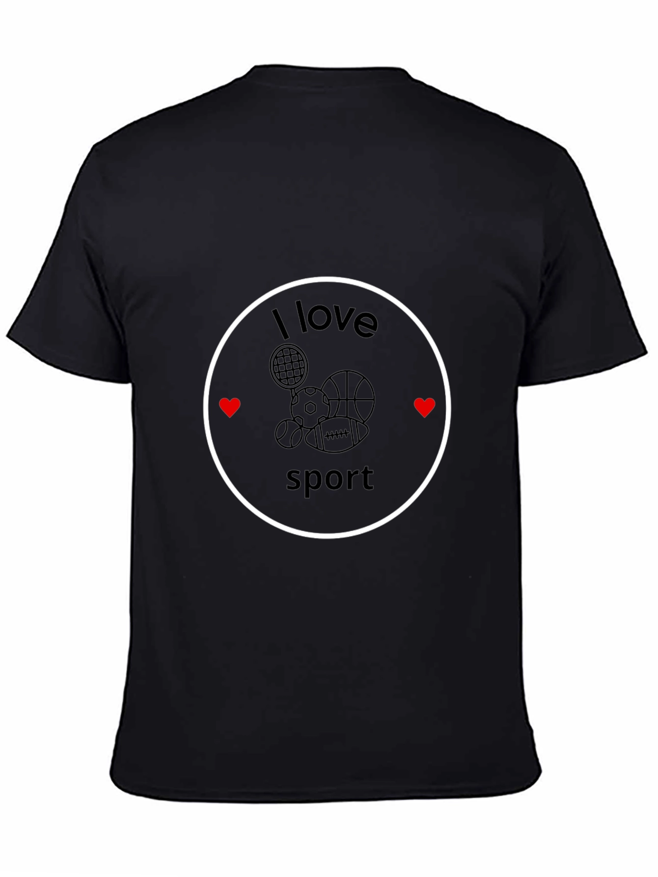 I Love Sport T-Shirt - Stylish Graphic Tee