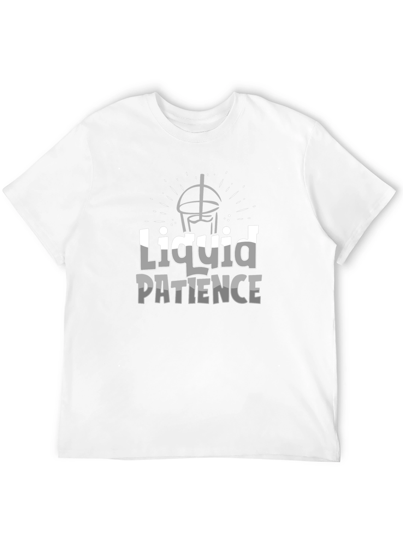 Liquid Patience Black T-Shirt