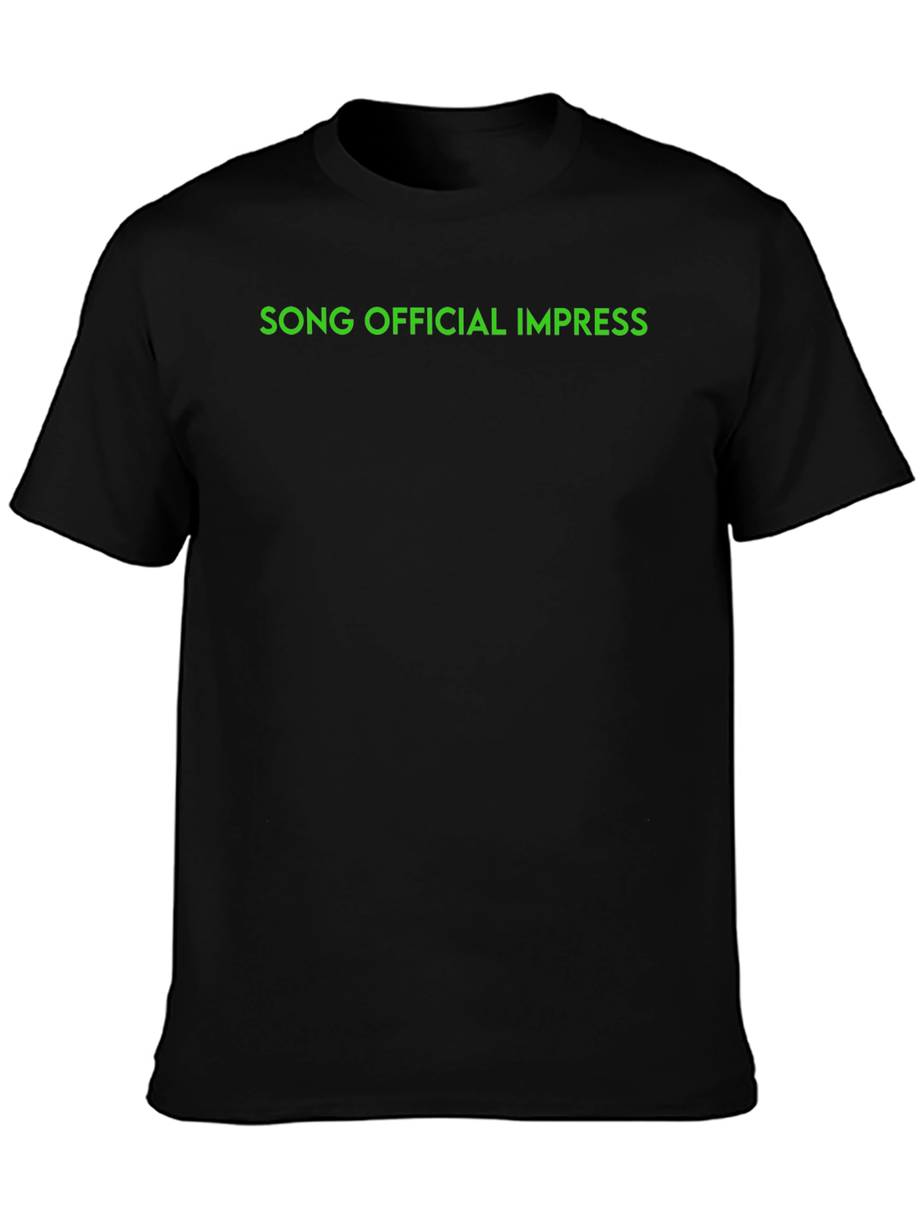Song Official Impress Black Tee