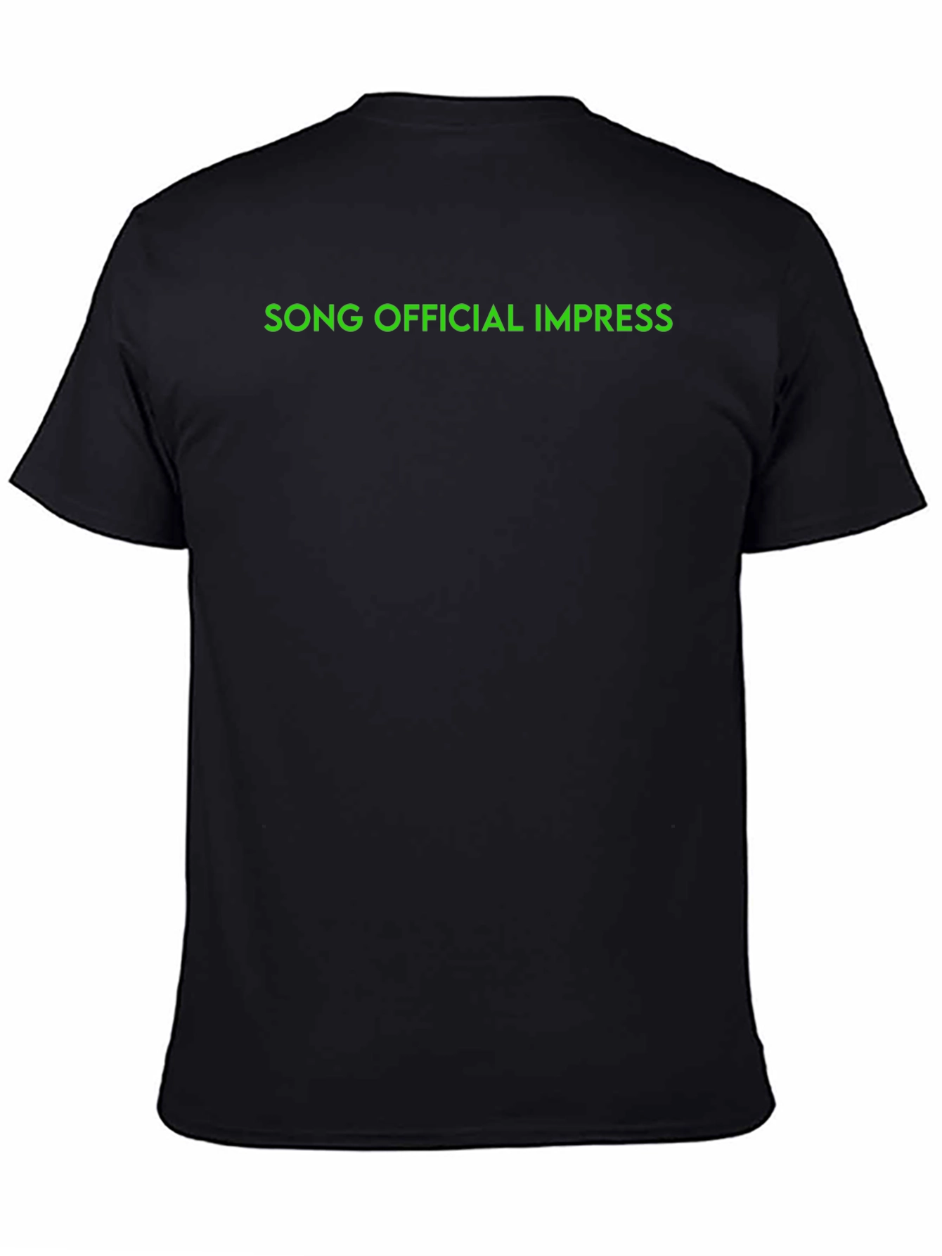 Song Official Impress Black Tee