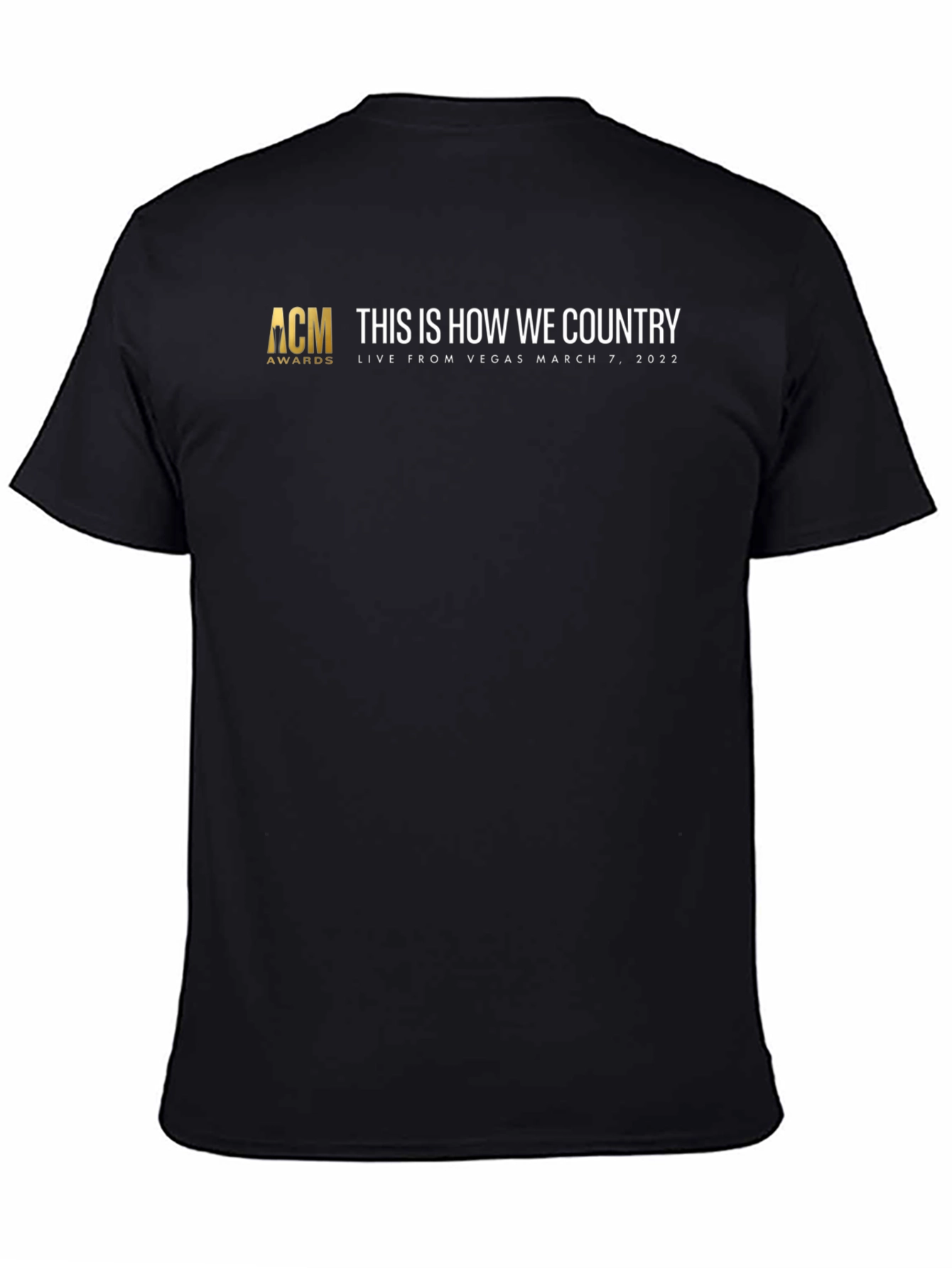 ACM Awards This is How We Country Black T-Shirt