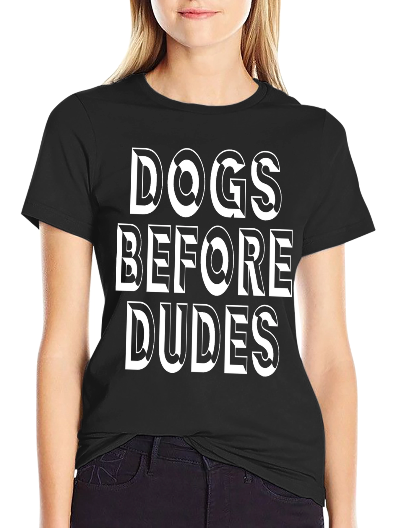 Dogs Before Dudes Graphic Tee