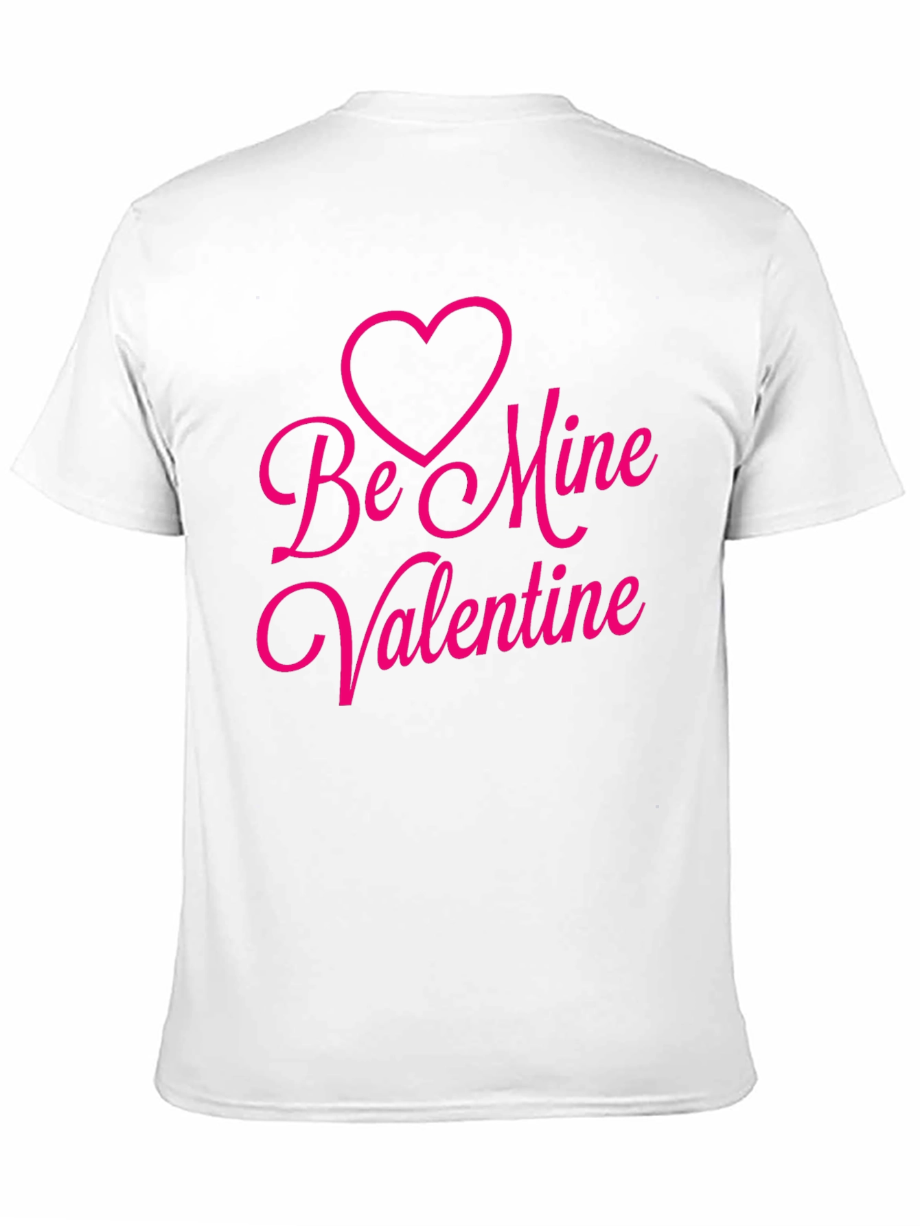 Be Mine Valentine Black T-Shirt