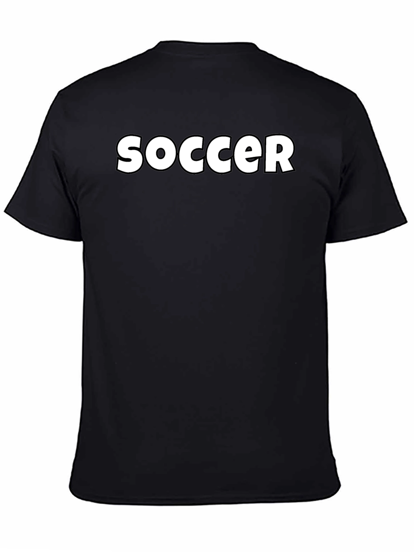 Soccer T-Shirt - Casual Graphic Tee