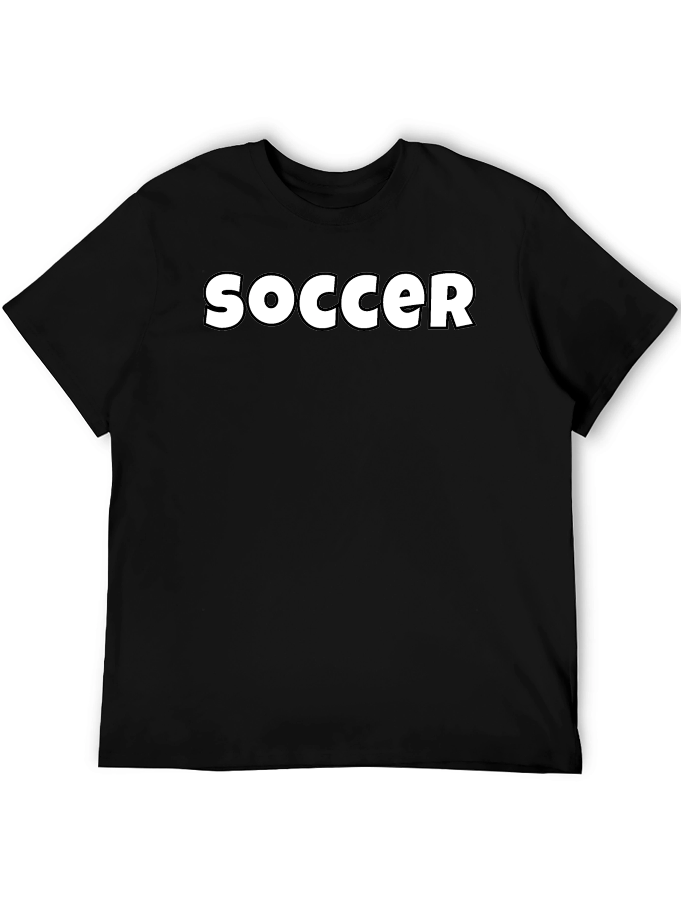 Soccer T-Shirt - Casual Graphic Tee