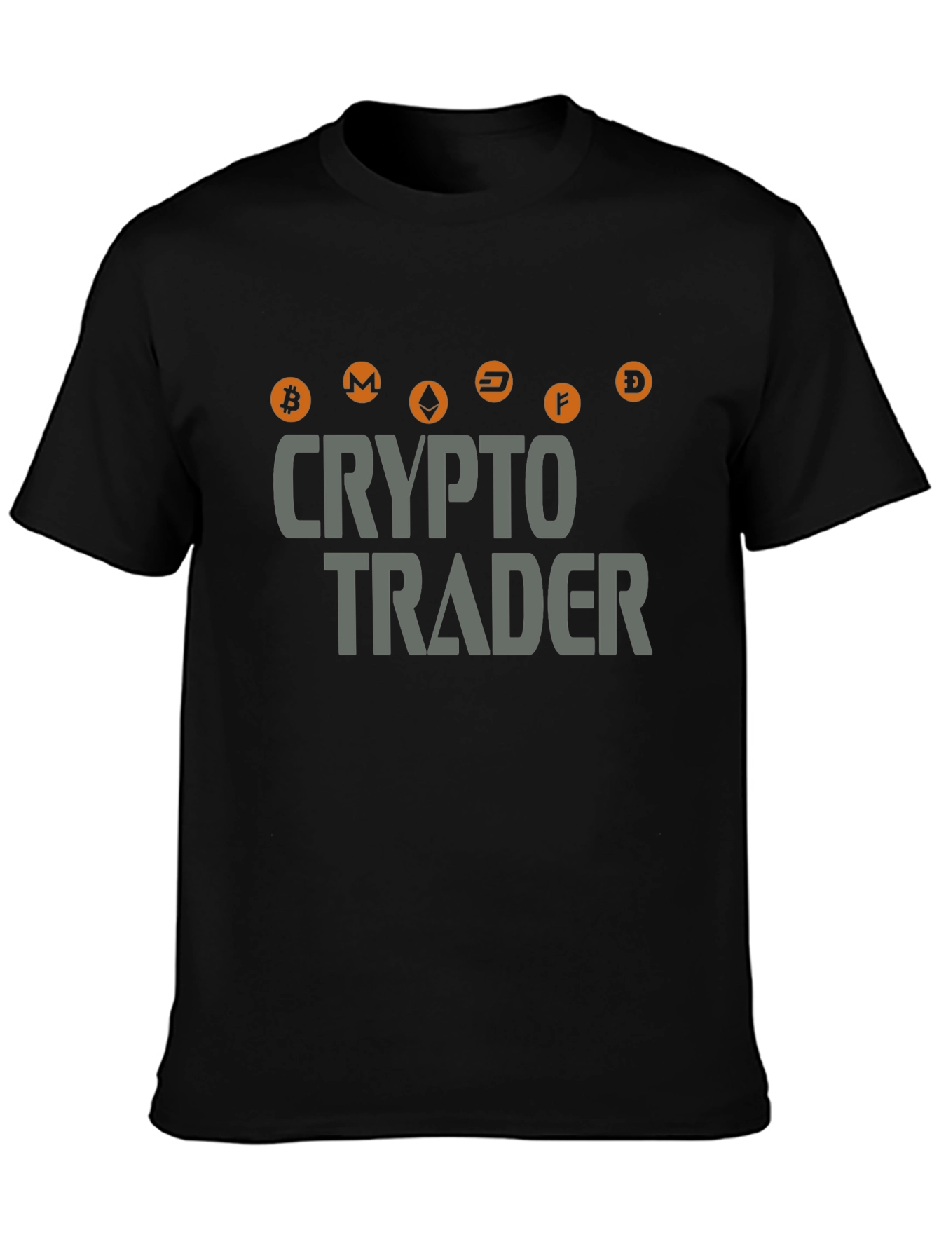 Crypto Trader T-Shirt Bitcoin Cryptocurrency HODL