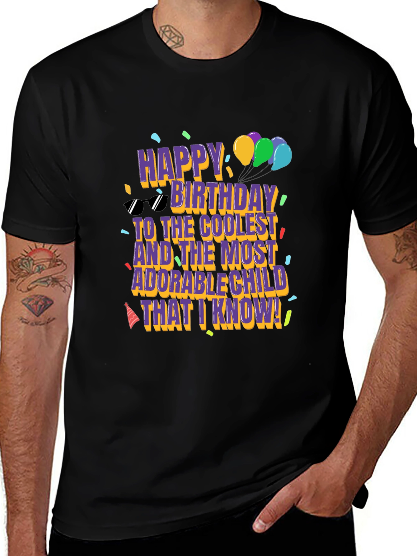Happy Birthday Coolest Child T-Shirt