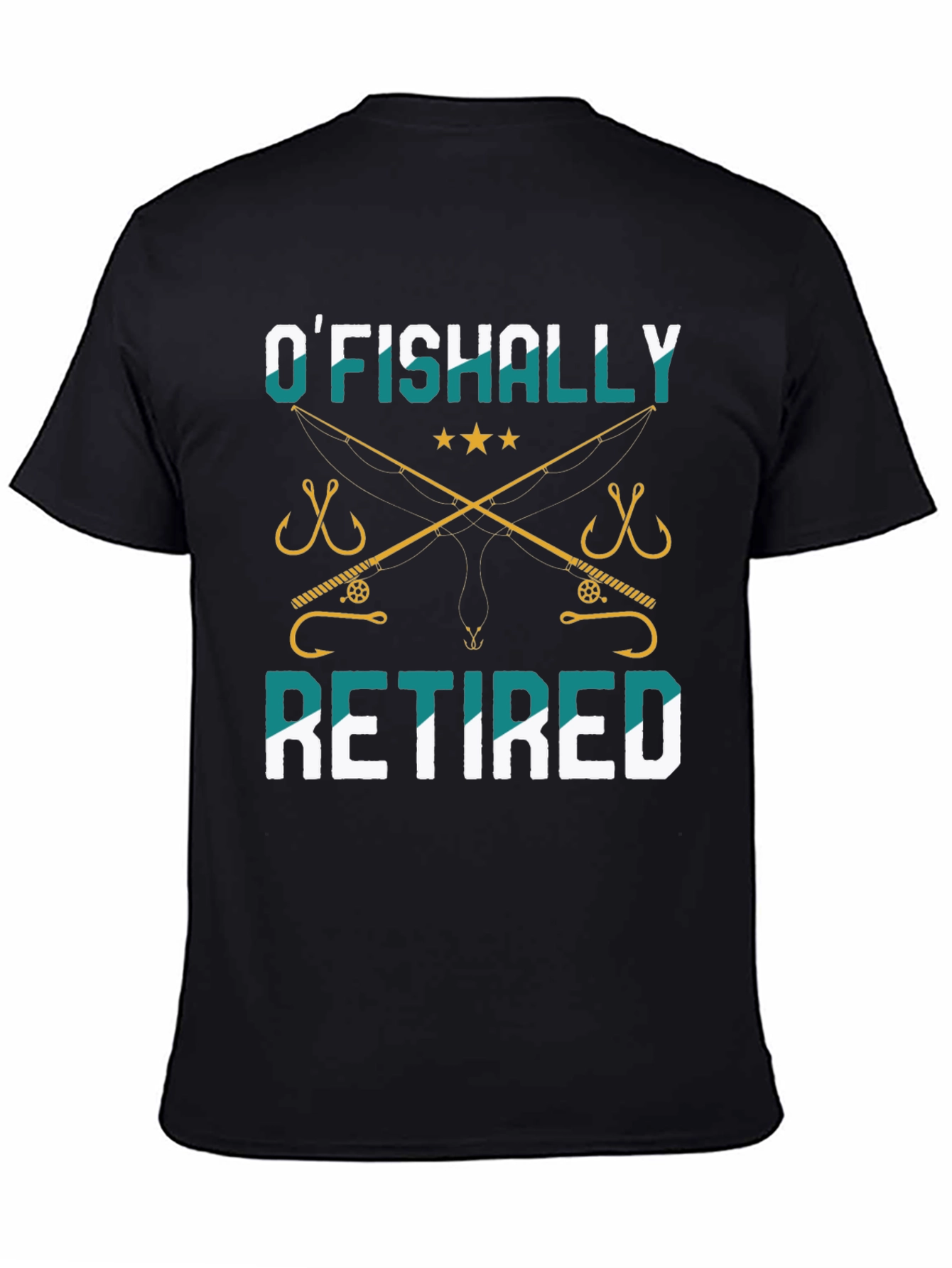 OFishally Retired Fishing T-Shirt