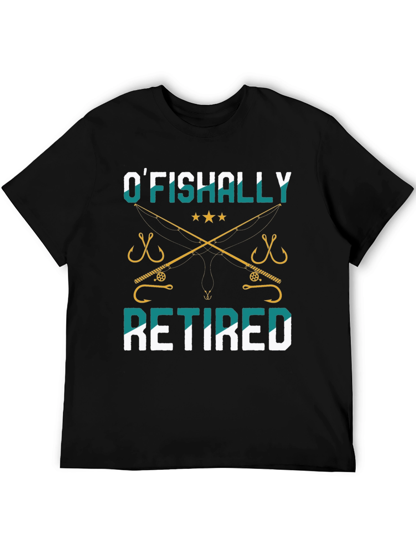 OFishally Retired Fishing T-Shirt