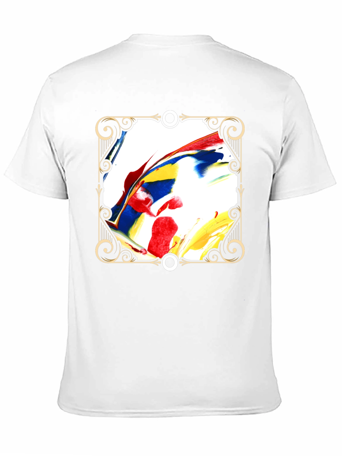 Abstract Art Graphic Tee - Modern Style