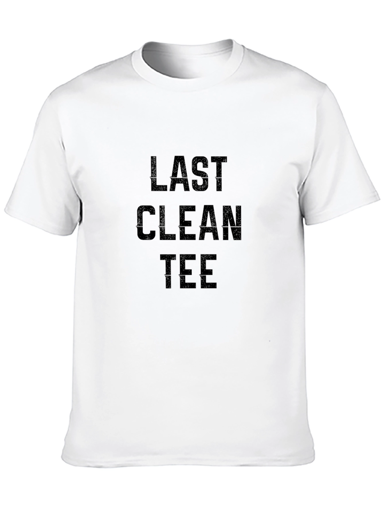 Last Clean Tee Graphic T-Shirt - Black