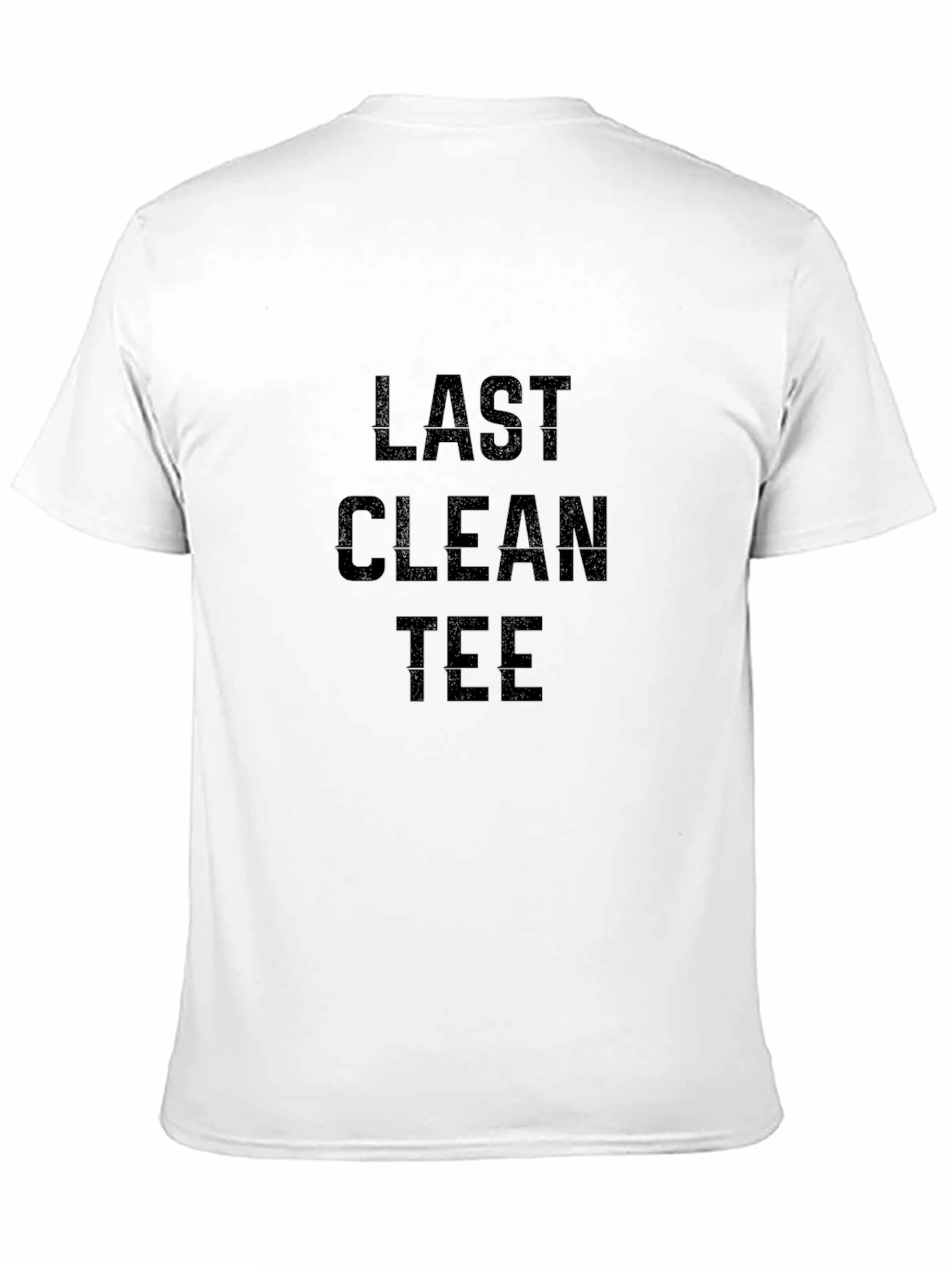 Last Clean Tee Graphic T-Shirt - Black