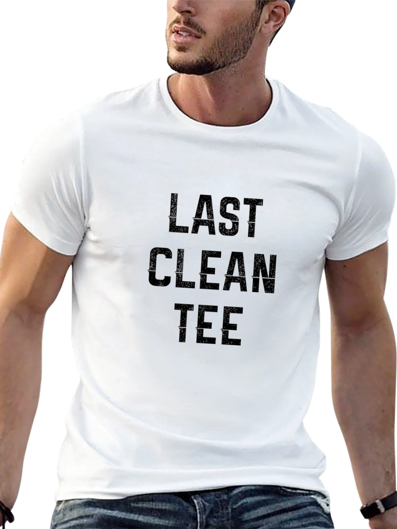 Last Clean Tee Graphic T-Shirt - Black