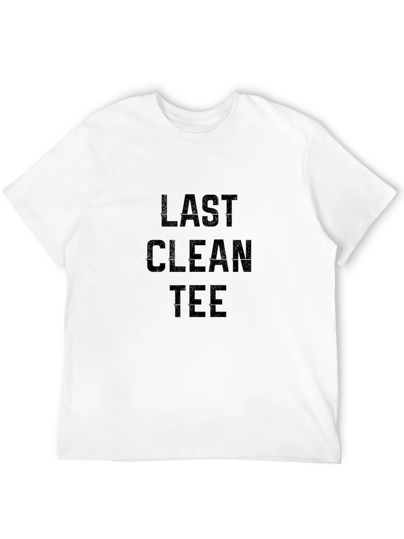 Last Clean Tee Graphic T-Shirt - Black