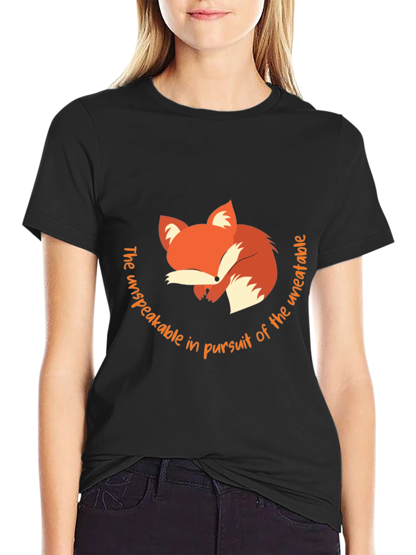 Fox Graphic Tee -  Unspeakable Pursuit T-Shirt
