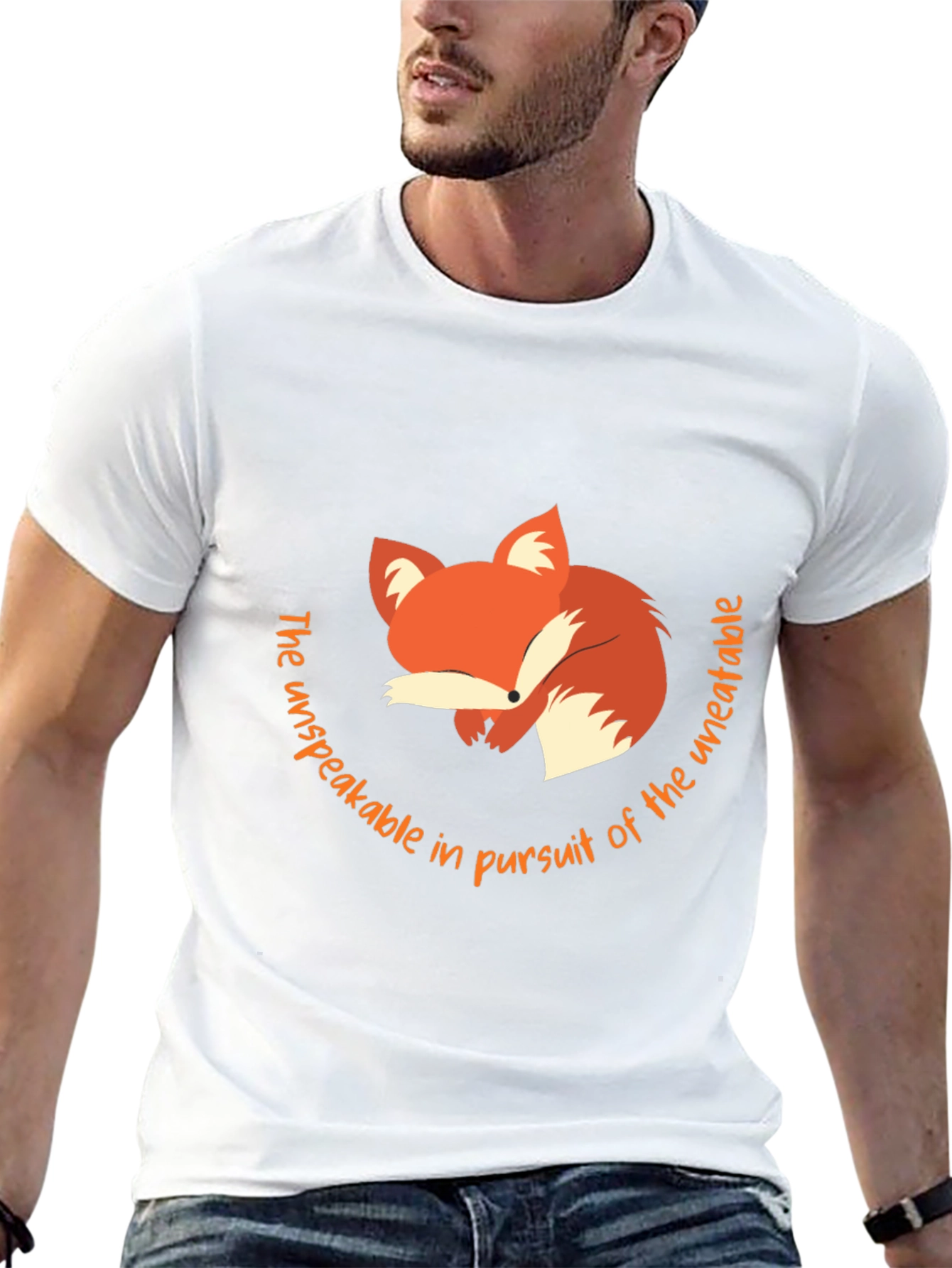 Fox Graphic Tee -  Unspeakable Pursuit T-Shirt