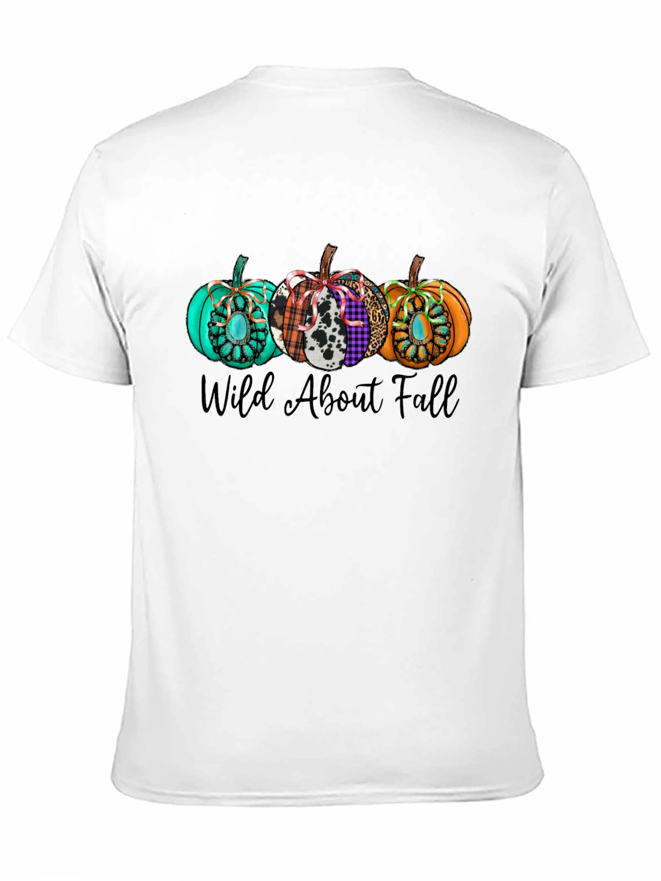 Wild About Fall Pumpkin Graphic Tee
