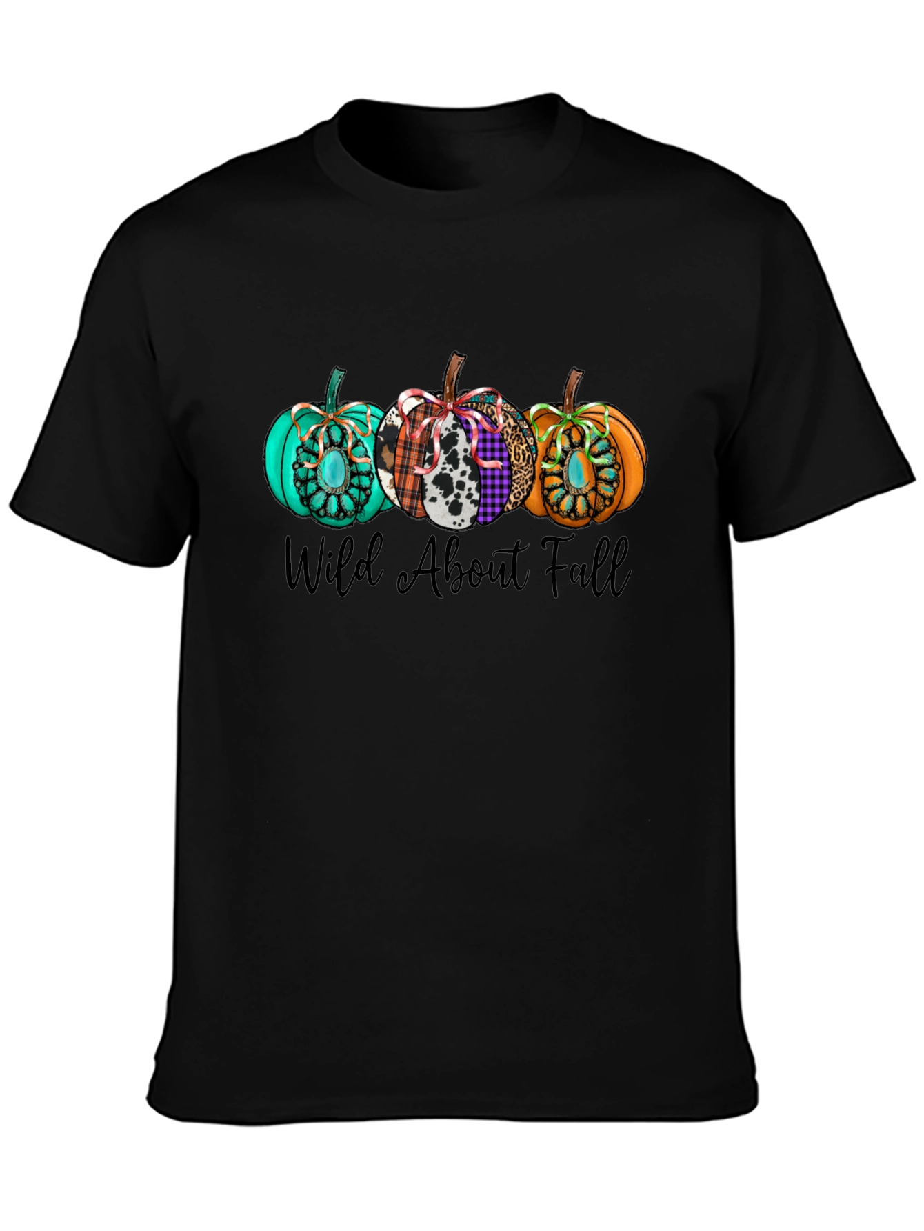 Wild About Fall Pumpkin Graphic Tee