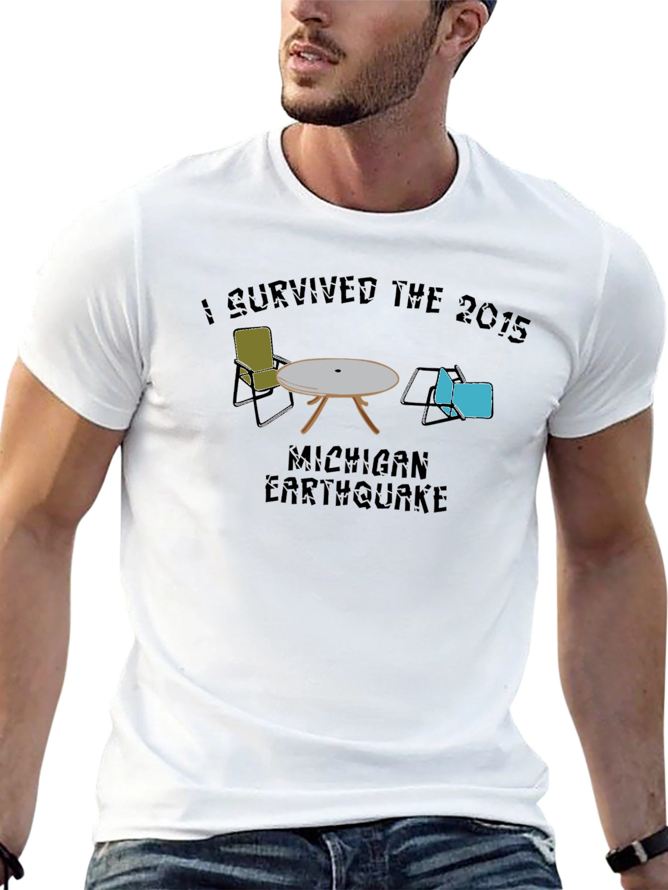I Survived Michigan Earthquake T-Shirt