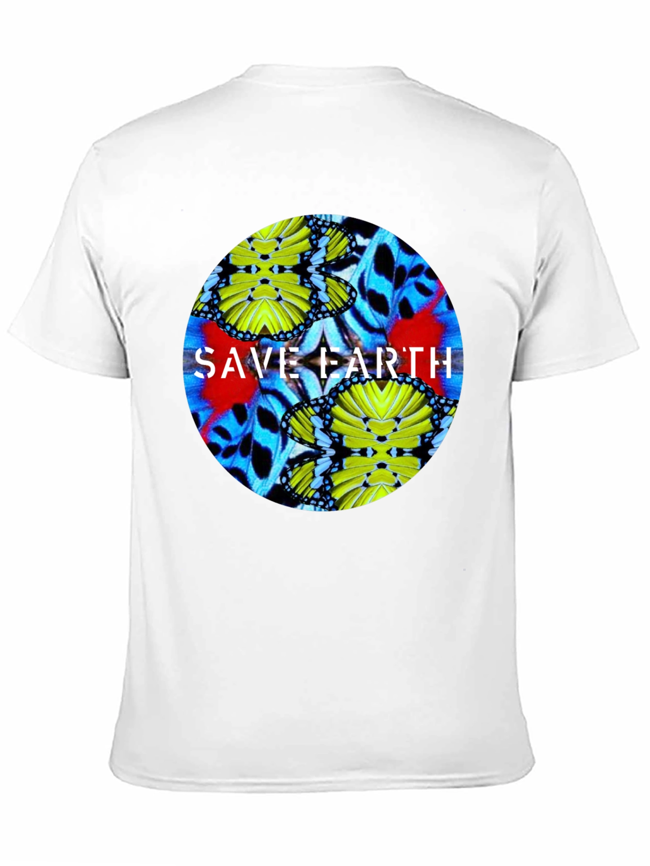 Save Earth Graphic Tee - Black Unisex T-Shirt