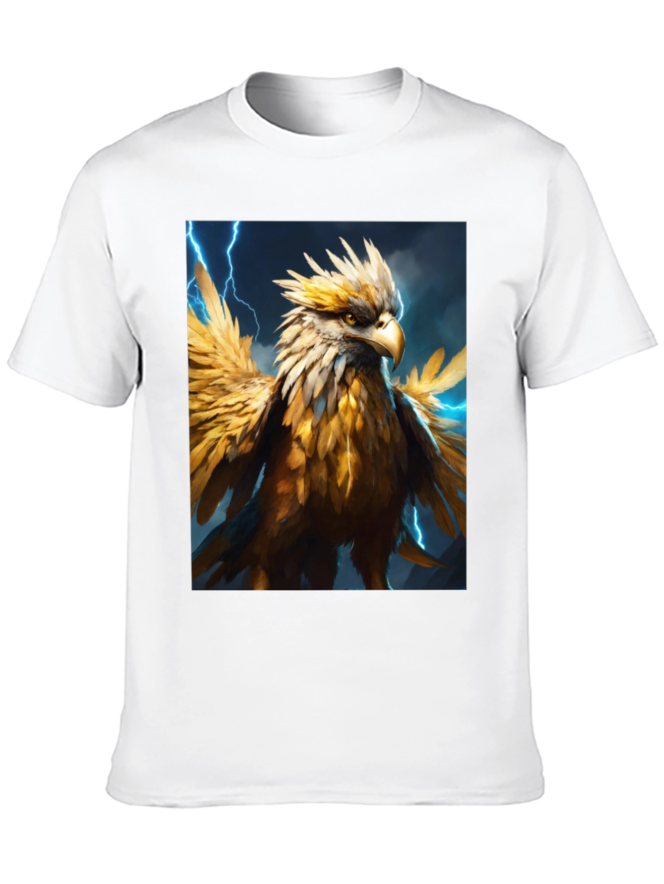 Gryphon Graphic Tee - Black Cotton Blend