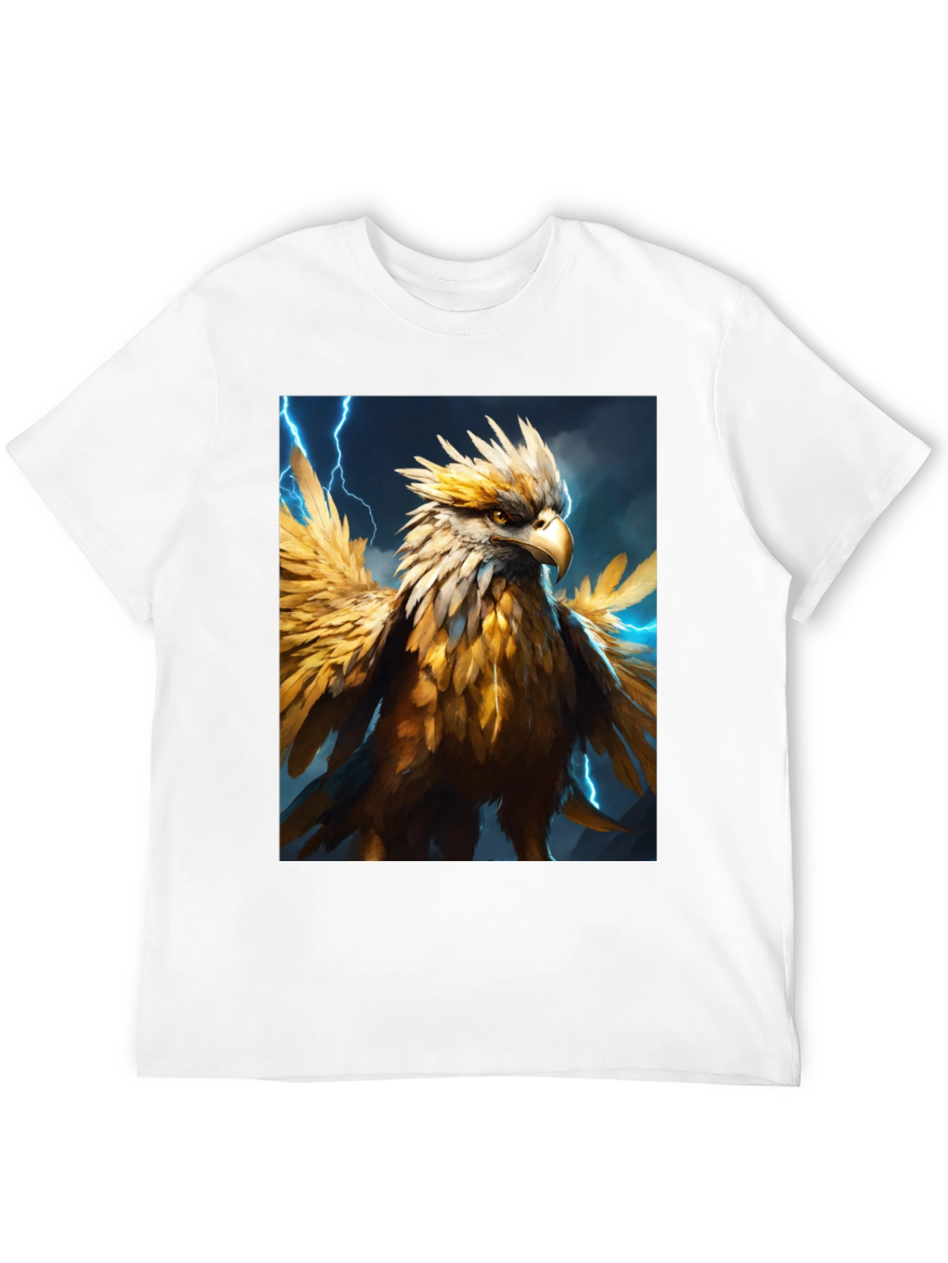 Gryphon Graphic Tee - Black Cotton Blend