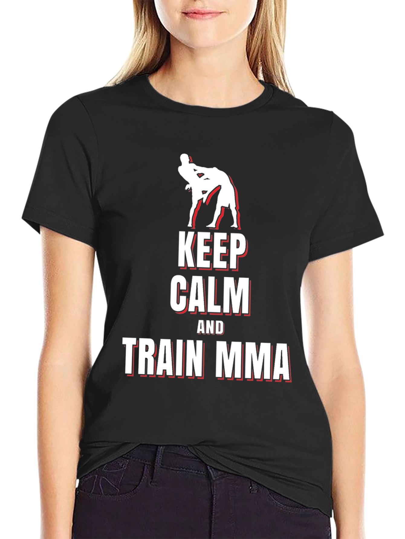 Keep Calm and Train MMA T-Shirt