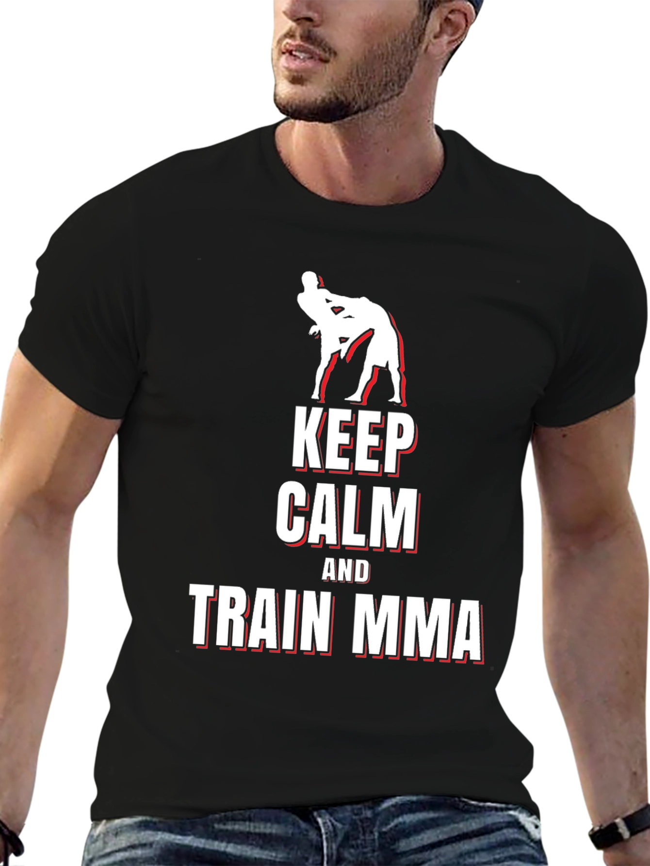 Keep Calm and Train MMA T-Shirt