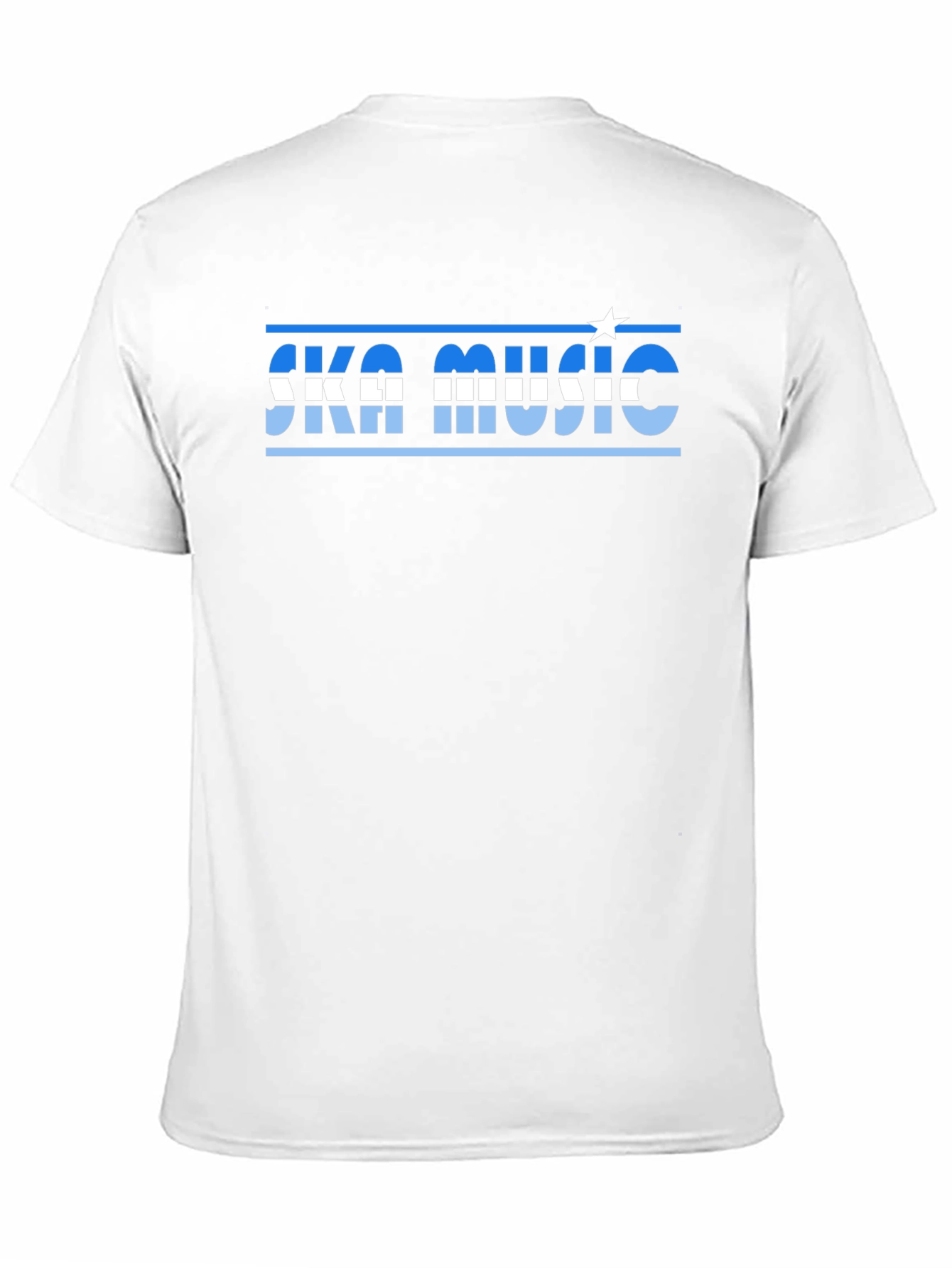 Ska Music Graphic Tee - Black Casual T-Shirt