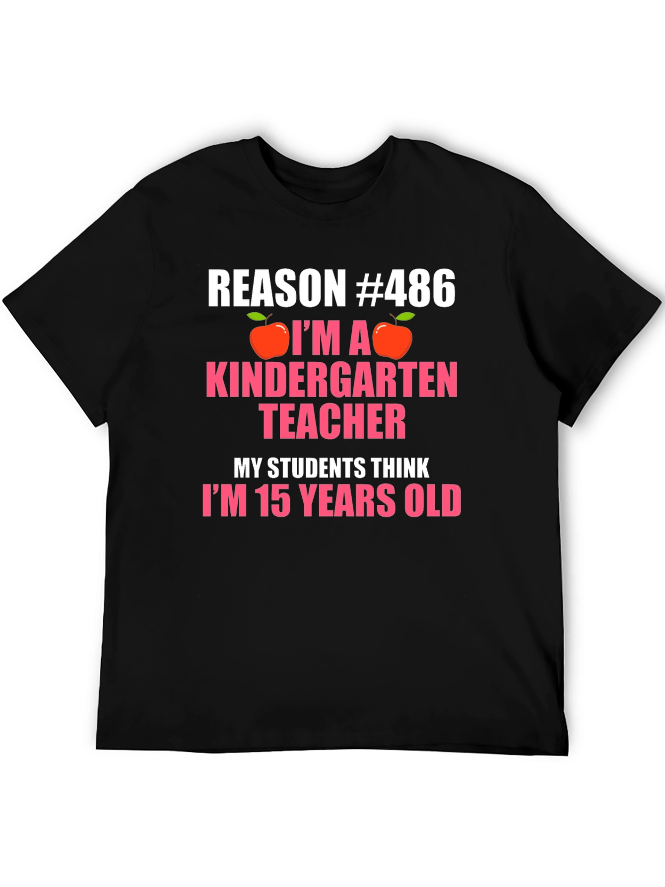 Kindergarten Teacher T-Shirt - Reason #486