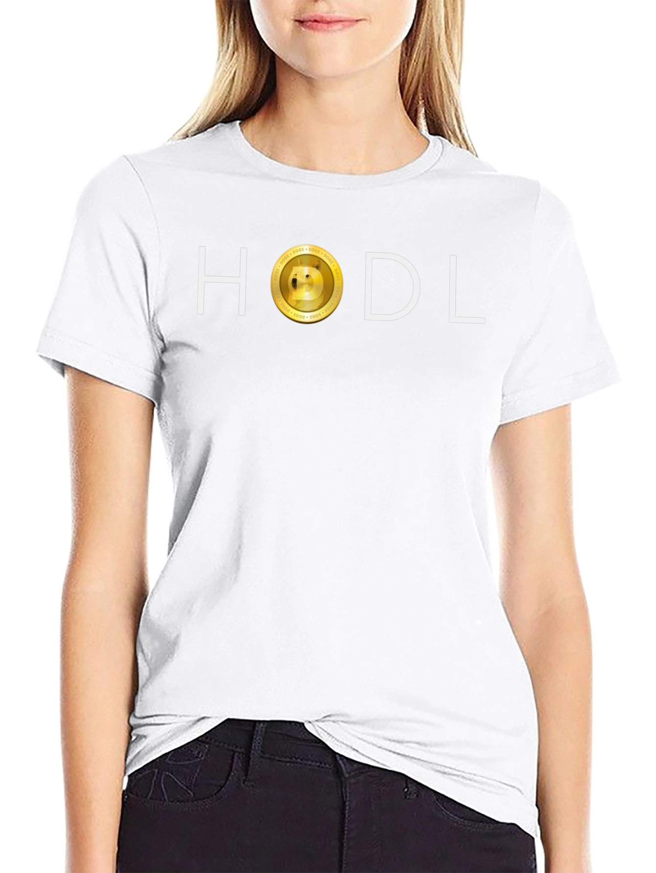 HODL Doge Coin T-Shirt - Crypto Investor Tee