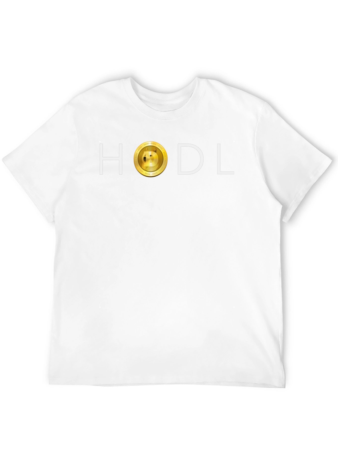 HODL Doge Coin T-Shirt - Crypto Investor Tee