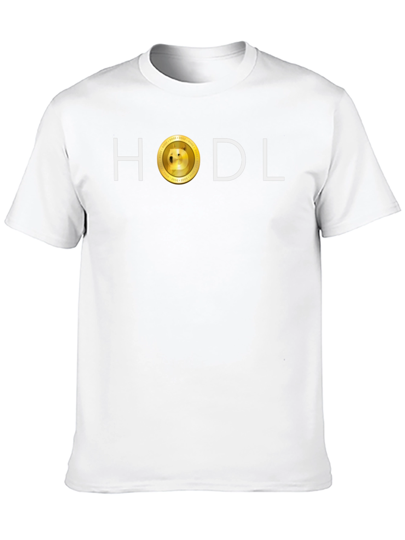 HODL Doge Coin T-Shirt - Crypto Investor Tee