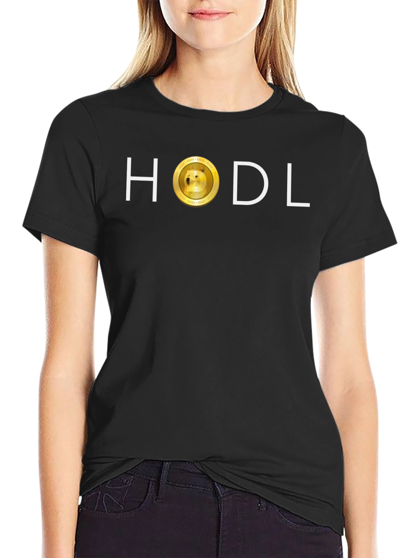 HODL Doge Coin T-Shirt - Crypto Investor Tee
