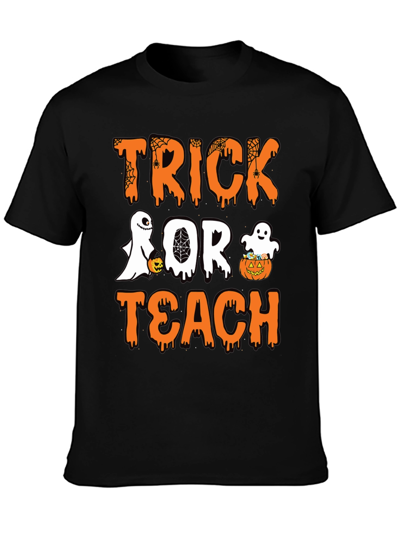 Trick or Teach Halloween T-Shirt