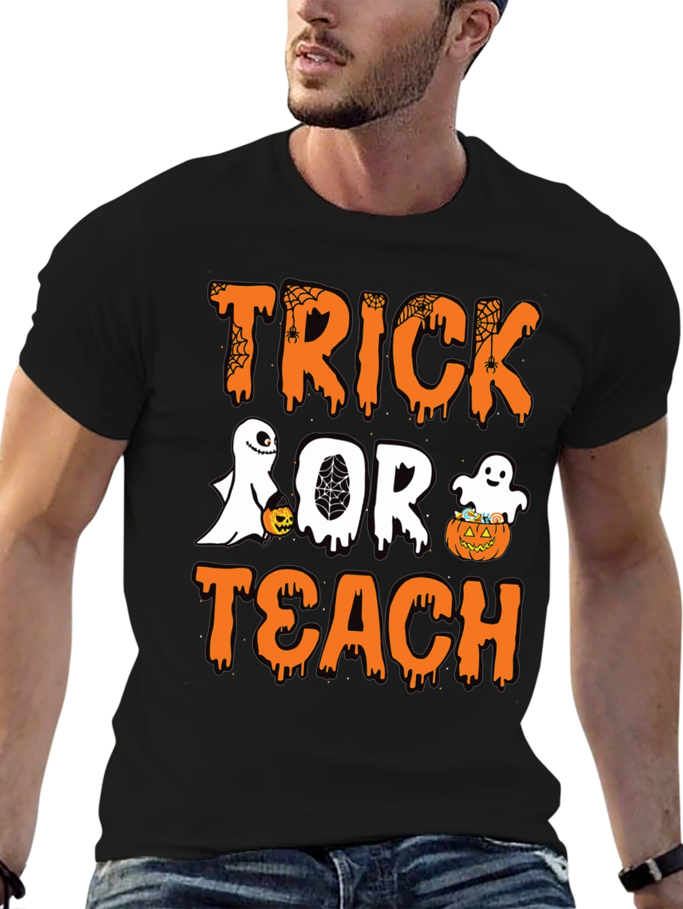 Trick or Teach Halloween T-Shirt