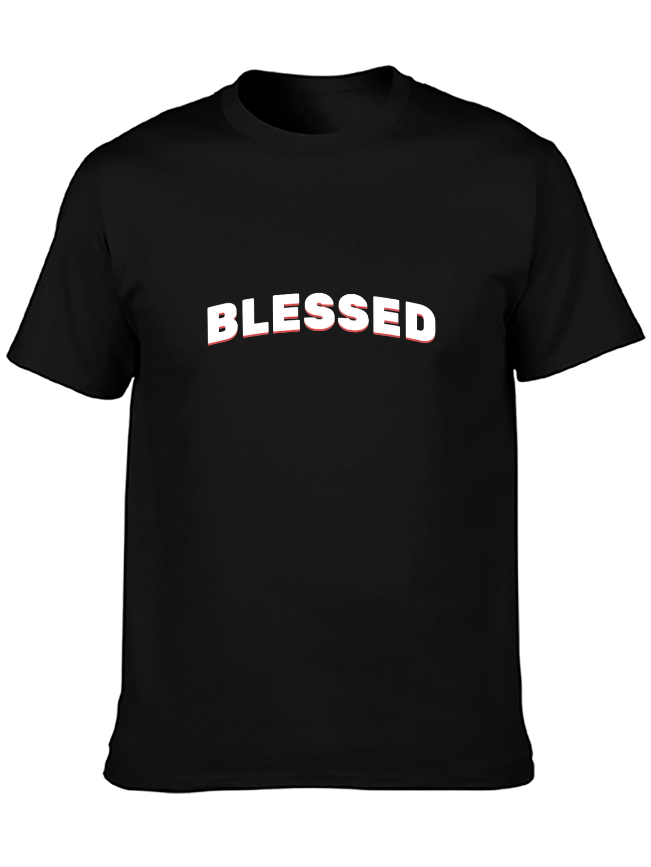Blessed Black T-Shirt: Stylish Comfort
