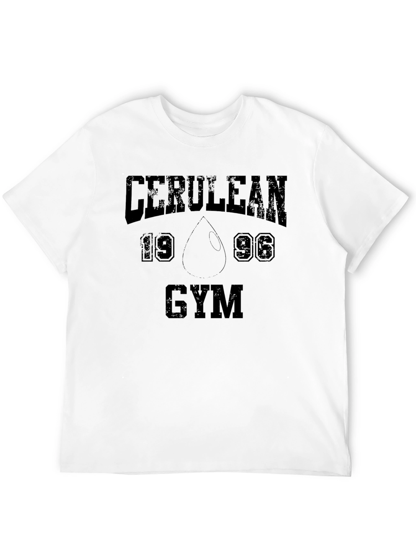 Cerulean Gym T-Shirt - Black Cotton Tee