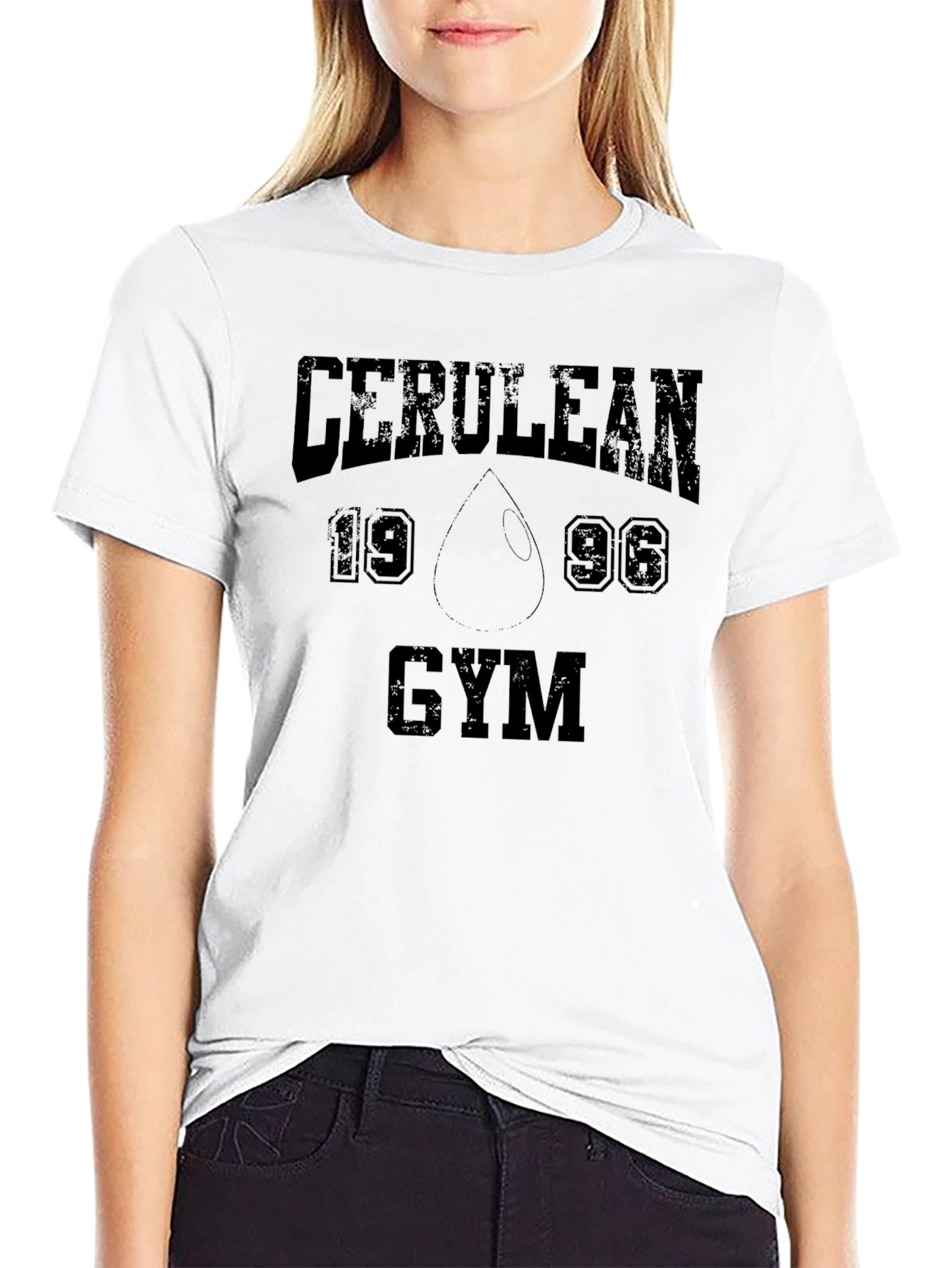 Cerulean Gym T-Shirt - Black Cotton Tee
