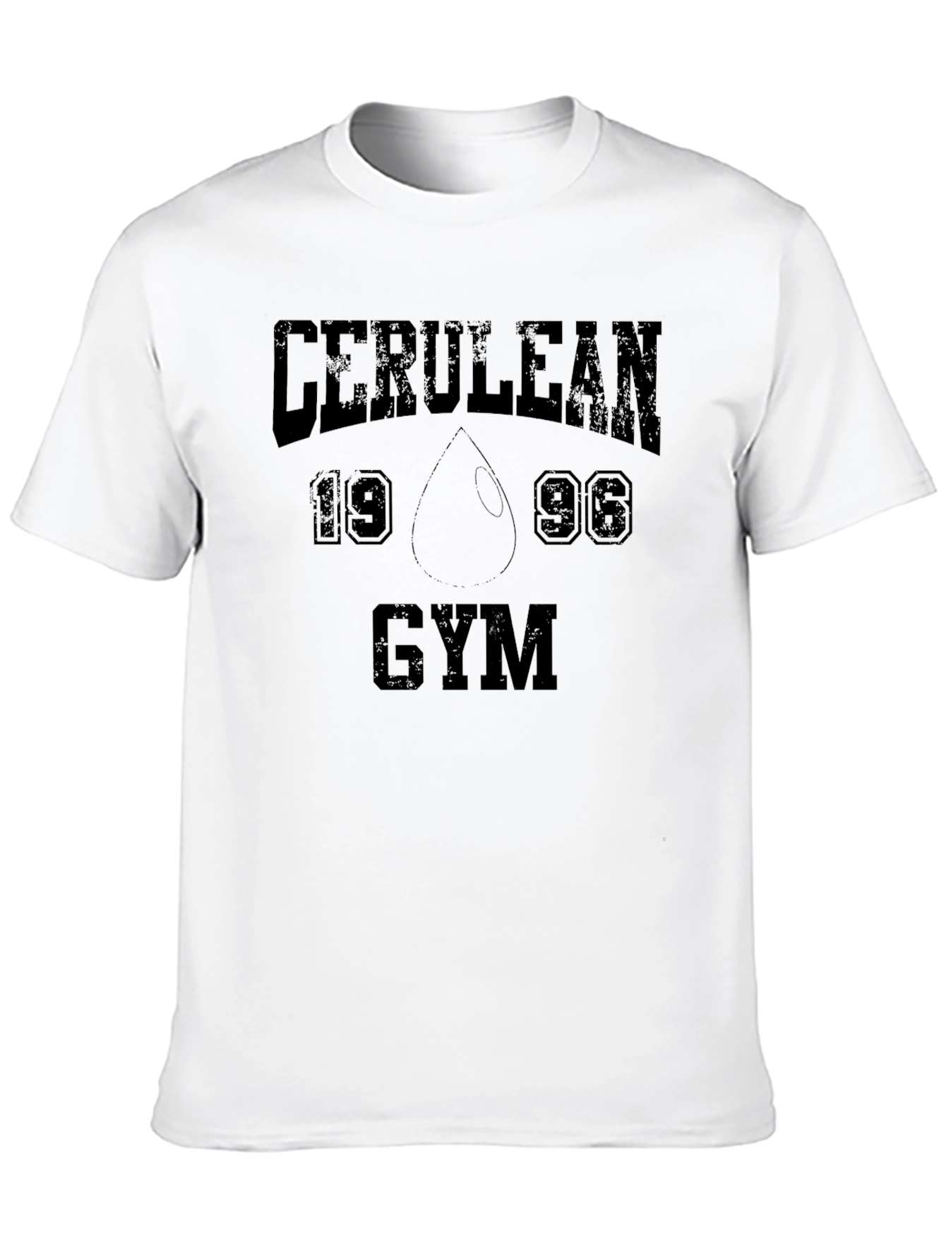 Cerulean Gym T-Shirt - Black Cotton Tee