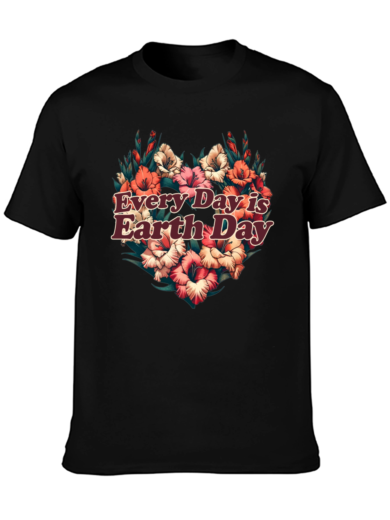 Earth Day Floral Graphic Tee