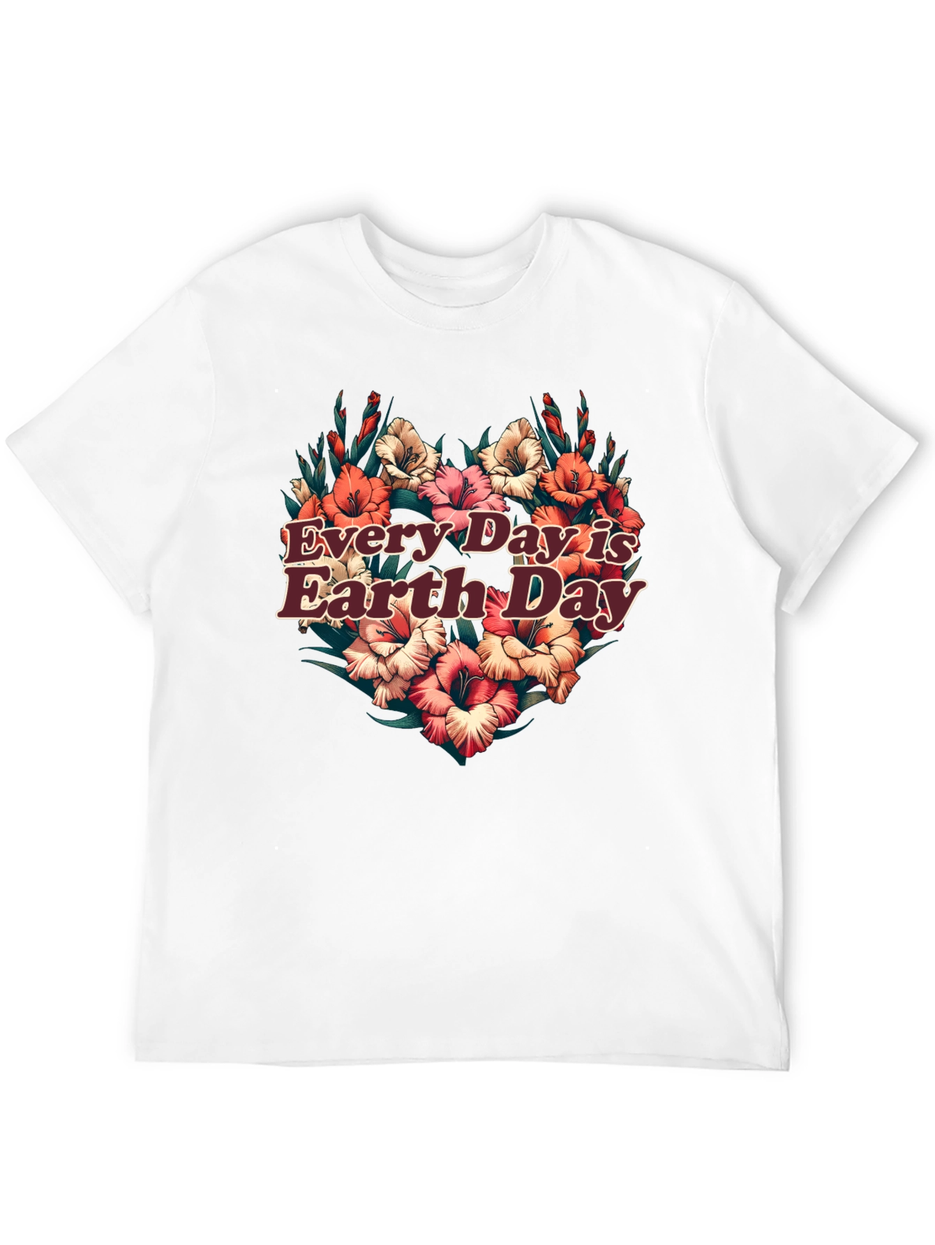Earth Day Floral Graphic Tee