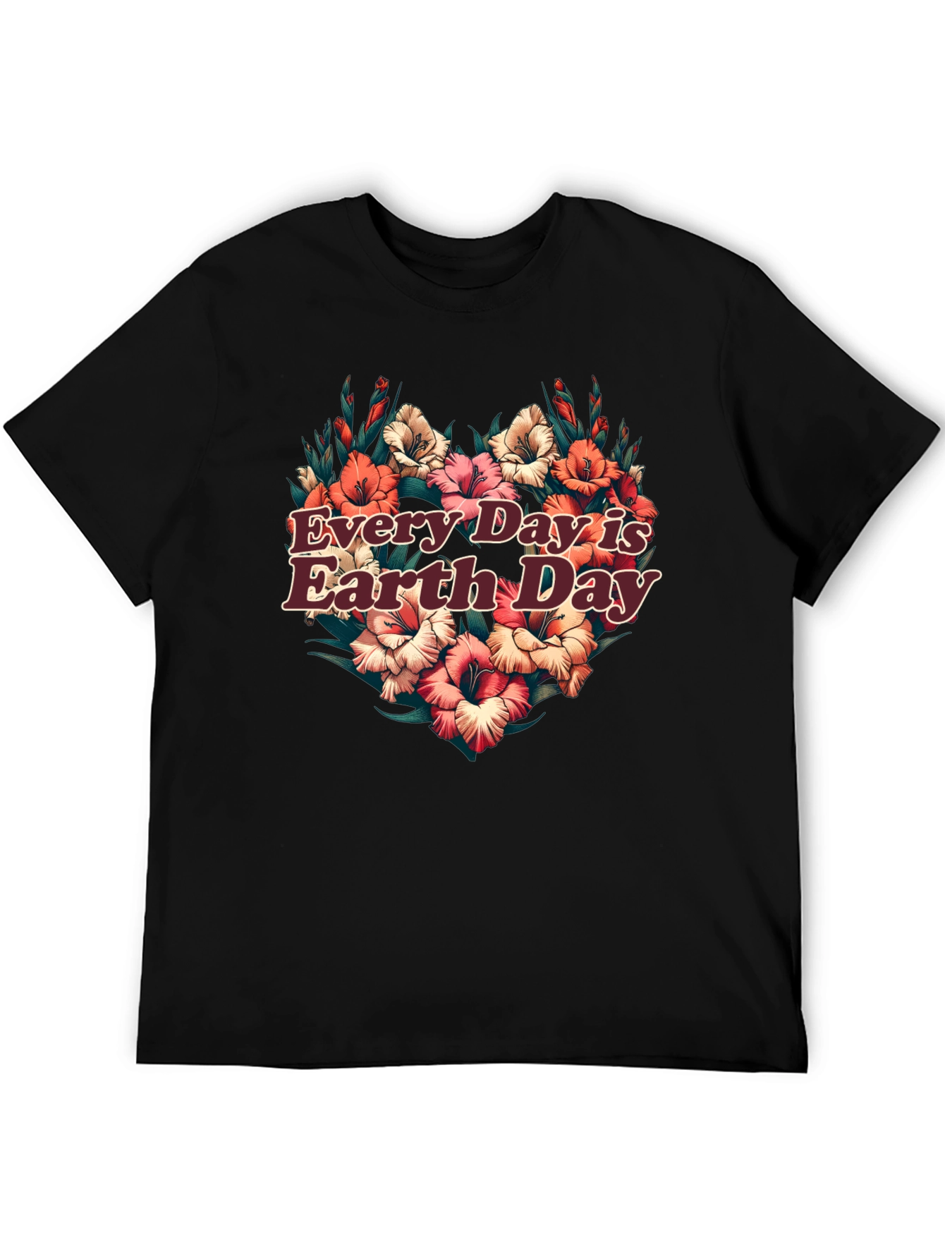 Earth Day Floral Graphic Tee