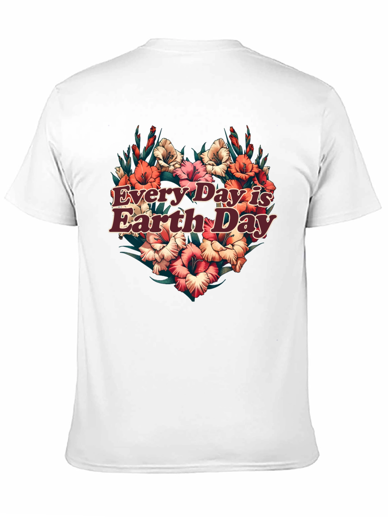 Earth Day Floral Graphic Tee